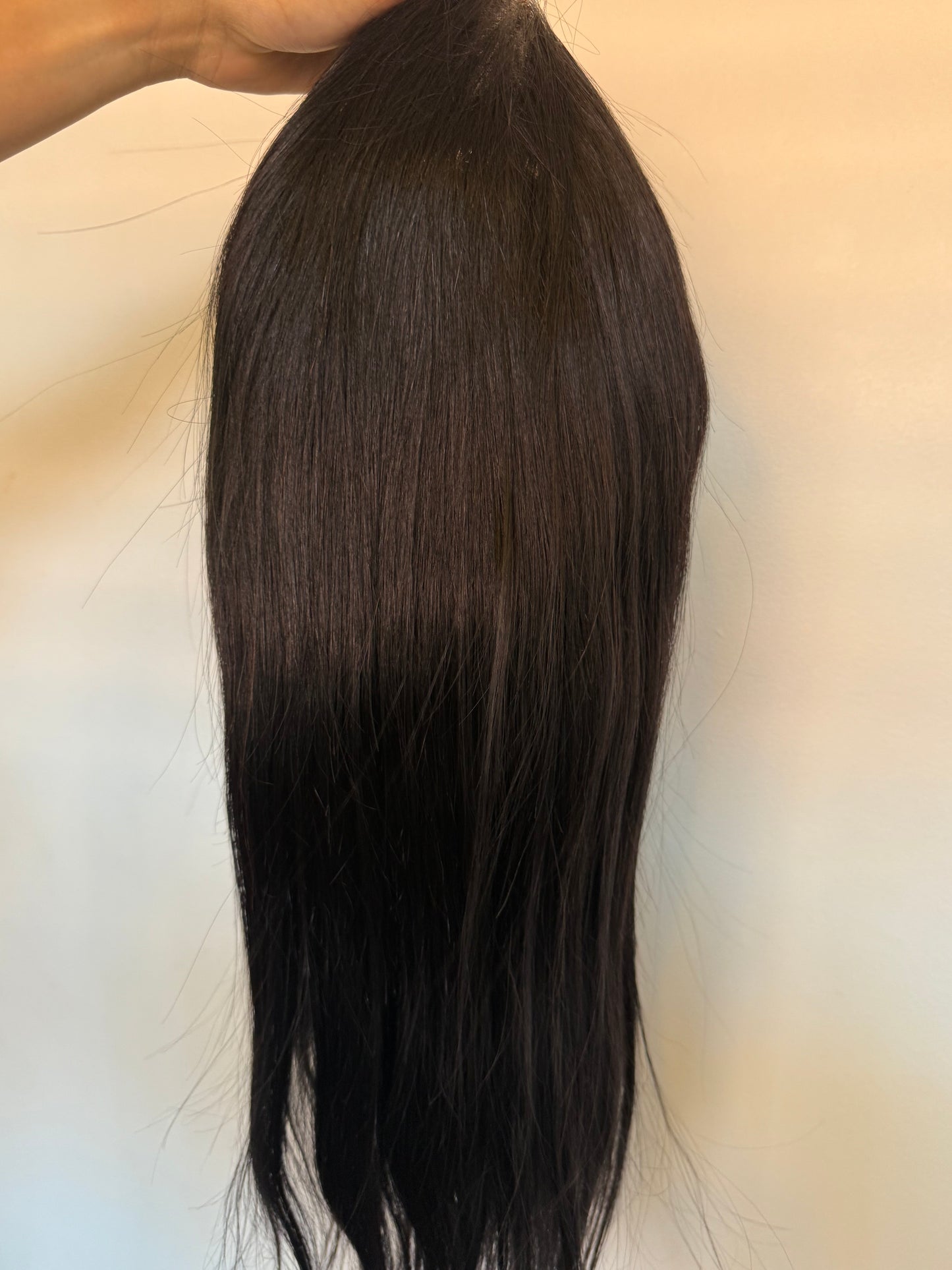 22-Inch 13x4 Straight Lace Front Wig – 100% Human Hair