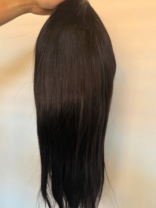 22-Inch 13x4 Straight Lace Front Wig – 100% Human Hair